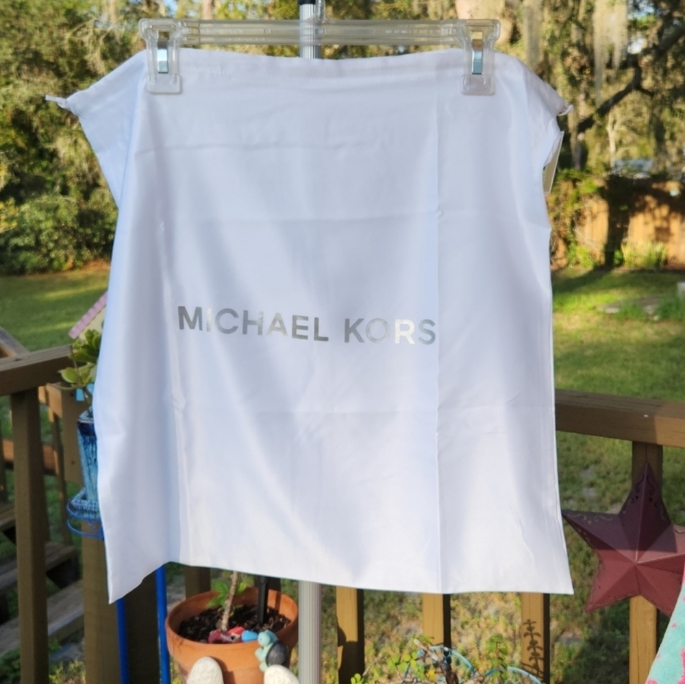 Michael Kors Small Drawstring Dust Bag  13" × 13"   NWT